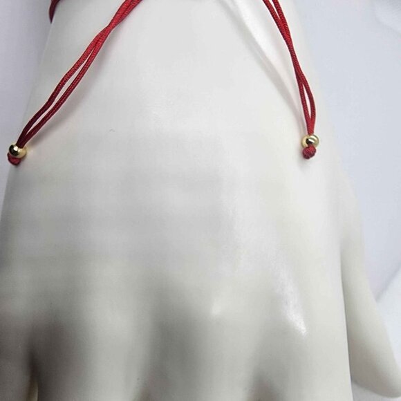 Hamsa & Opal Harmony: Red String Bracelet for Positive Energy - Picture 3 of 3